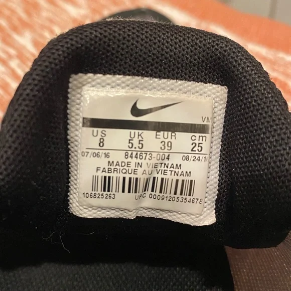 Womens Nike Flex Experience RN 5 Prem 844673 004 Black Grey Sneakers - Picture 7 of 11